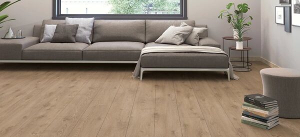 AGT Effect Premium Solaro PRK912 laminat parke döşenmiş oda