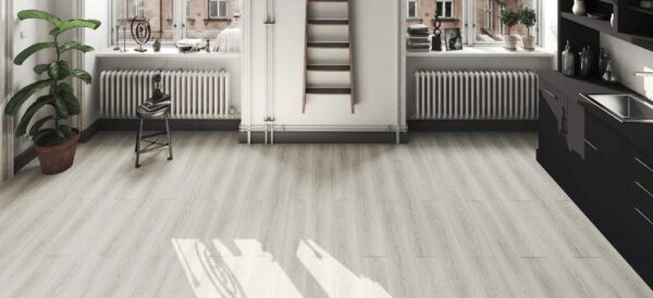 AGT Natura Line Salda Meşe PRK510 laminat parke döşenmiş oda