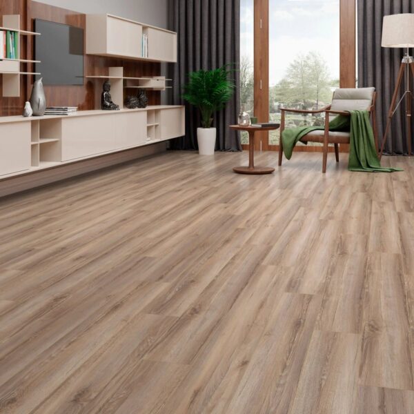 Çamsan Avangard Seri Otantik Meşe 4525 laminat parke döşenmiş oda