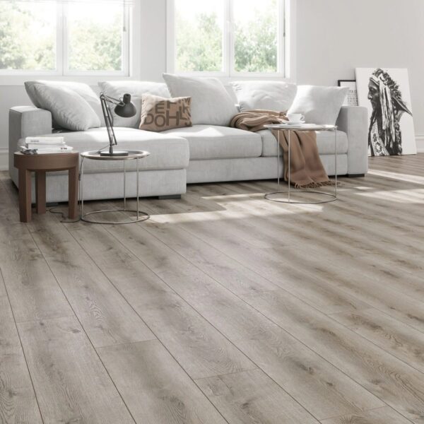 Çamsan Modern Long Seri Rumeli Meşe 724 laminat parke döşenmiş oda
