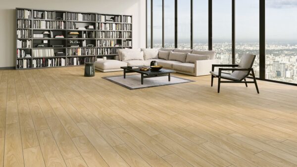 Yıldız Entegre VarioClic Premium Medium Sarıyer PM-863 laminat parke döşenmiş oda