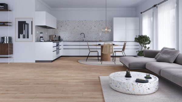 Yıldız Entegre TerraClick 4V Mosso T-92D laminat parke döşenmiş oda
