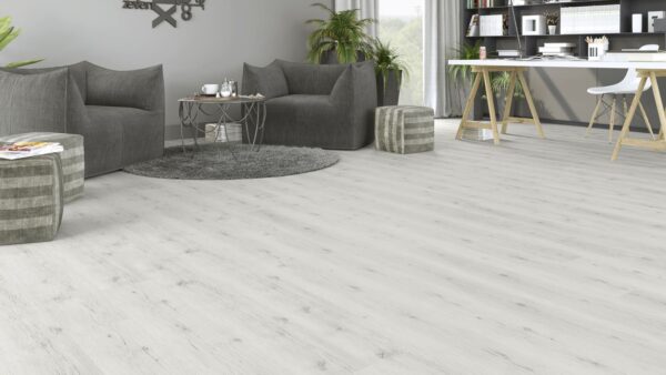 Yıldız Entegre TerraClick Kuvars T-64B laminat parke döşenmiş oda