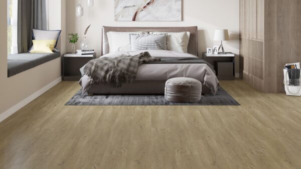 Yıldız Entegre TerraClick Sevilla T-20A laminat parke döşenmiş oda